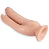 Dr. Skin Double gode Dp Cock Dr Skin 18 x 6cm
